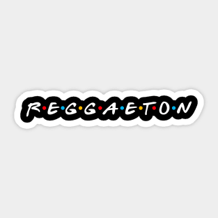 Reggaeton Friends Sticker